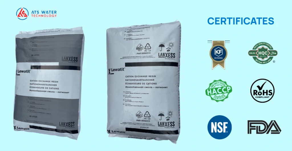 Certifications of Lanxess S 1567