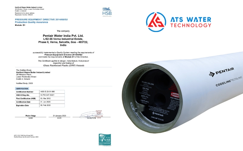Vỏ màng Ecoline 40L30N đạt tiêu chuẩn CE