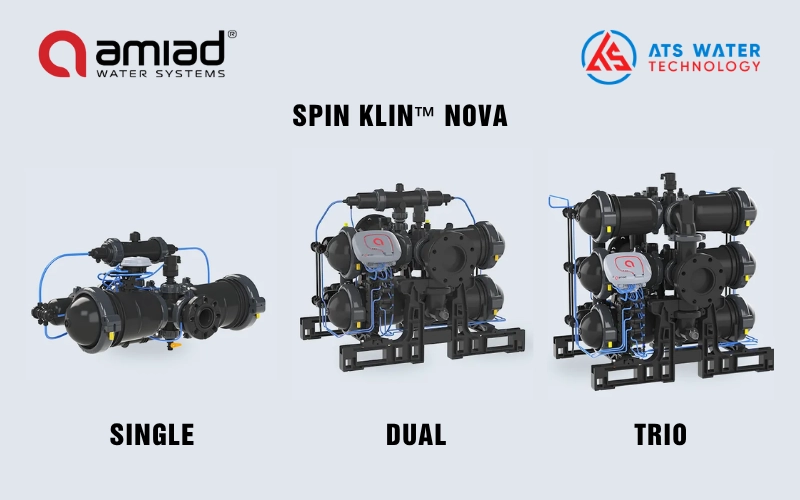 Các model của thiết bị lọc đĩa Spin Klin™ Nova