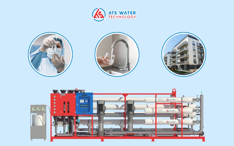 Ứng dụng của hệ thống lọc nước RO công nghiệp ADES BRO8