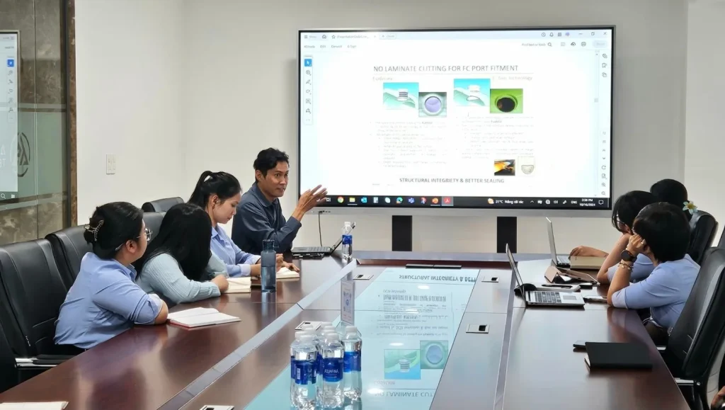 buoi dao tao voi pentair ve vo mang ro codeline 2024