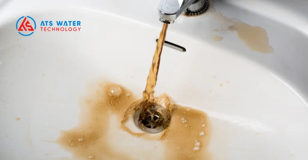 sources of manganese in water