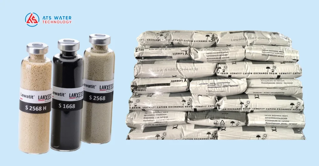 Nhựa trao đổi ion cation là một loại vật liệu lọc làm giảm ph nước