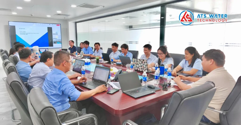 Khóa đào tạo kỹ thuật chuyên sâu về màng UF, MBR của chuyên gia Pentair tại Công ty TNHH Công Nghệ Nước ATS