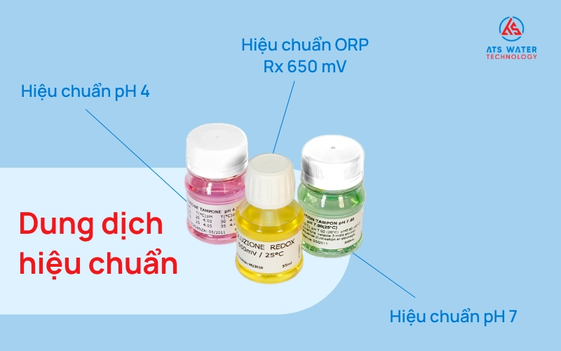 Dung dịch hiệu chuẩn pH  7, ph 4 và orp
