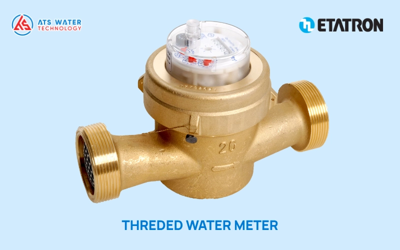 THREDED WATER METER