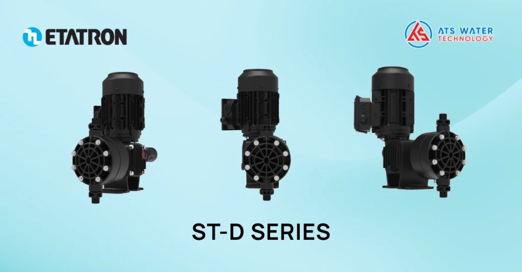 Một số model bơm định lượng clo do ATS Water Technology cung cấp