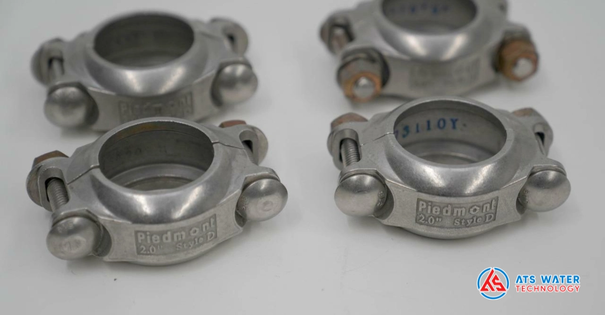 Ứng dụng của khớp nối rãnh Piedmont