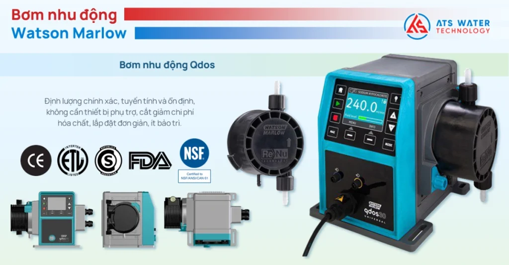Địa chỉ cung cấp bơm Qdos chính hãng