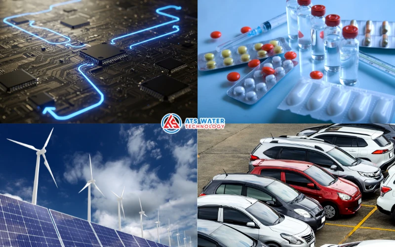 Ứng dụng của nước khử khoáng