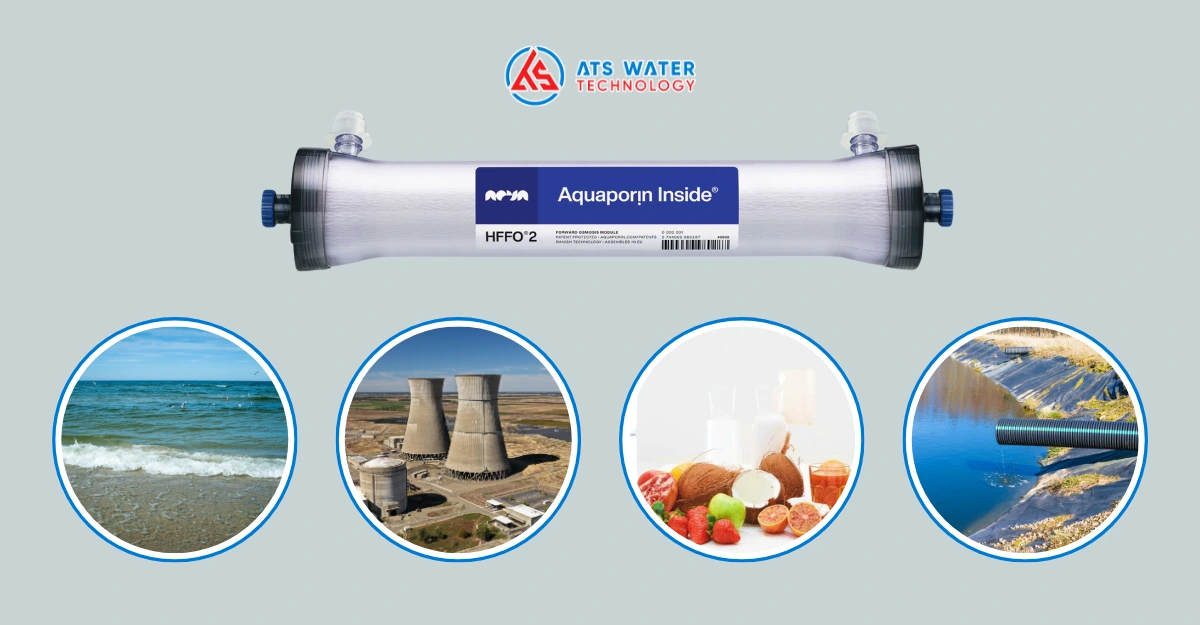 Ứng dụng của công nghệ thẩm thấu xuôi trong xử lý nước