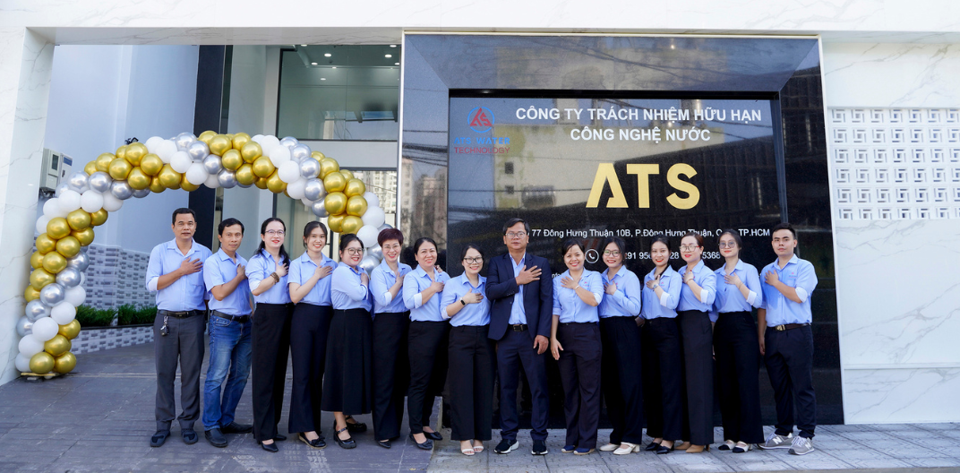 tập thể nhân viên ats water technology