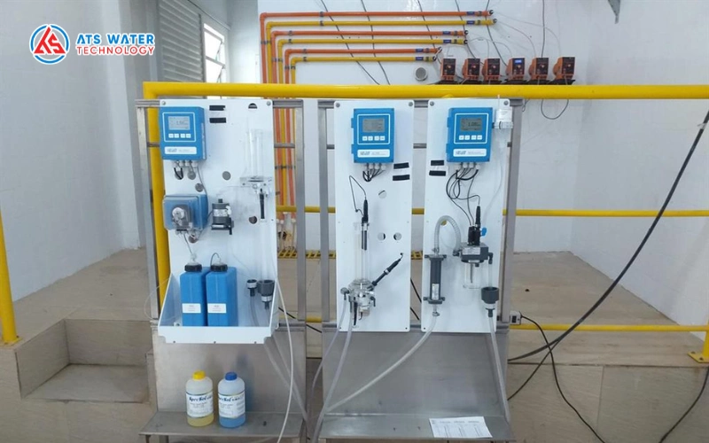 Phương pháp phân tích clo dư trong nước bằng thiết bị online