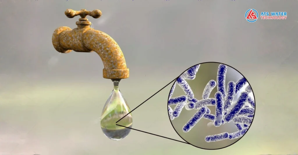 Các tác hại của coliform trong nước