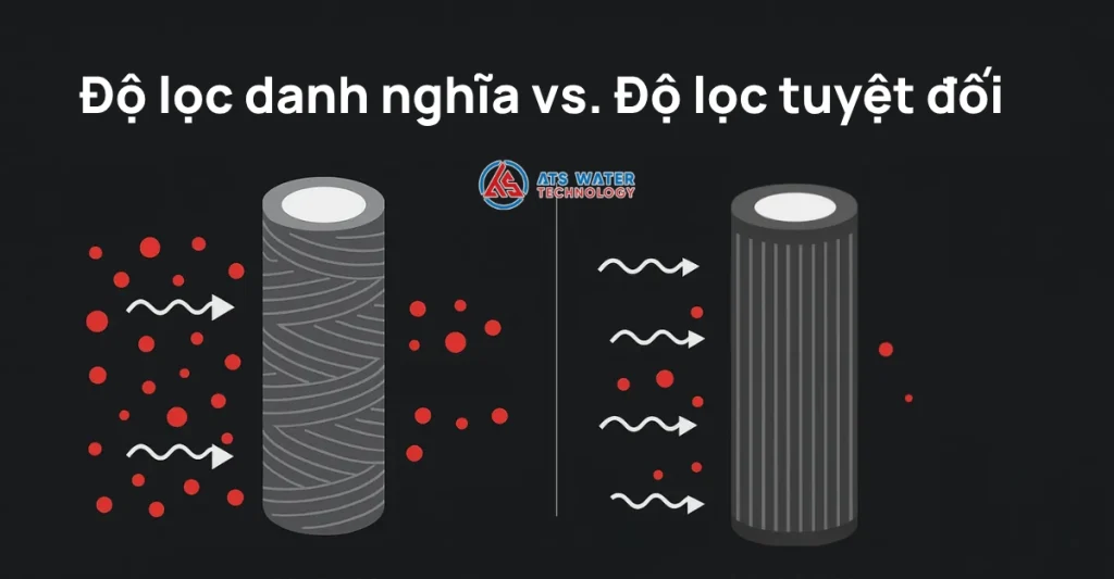 Sự khác biệt giữa độ lọc danh nghĩa và độ lọc tuyệt đối