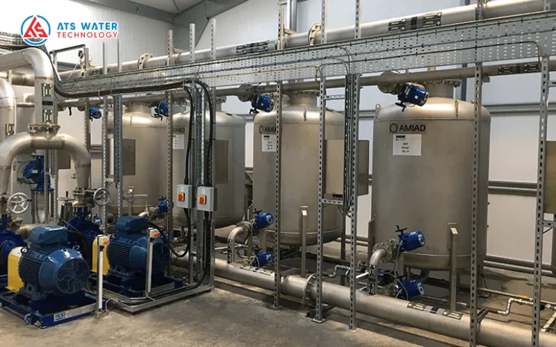 hệ thống lọc đa tầng tiêu biểu của Amiad