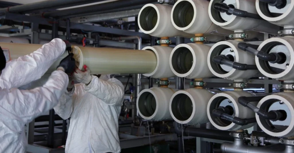 Cách lắp màng RO công nghiệp