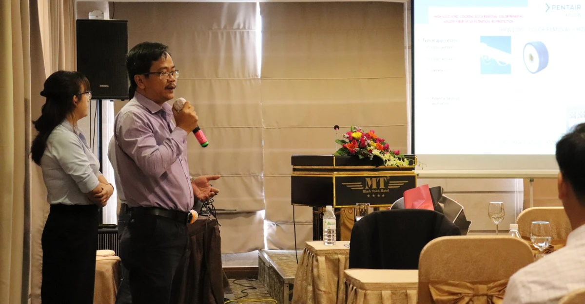 ATS Water Technology giới thiệu sơ đồ công nghệ xử lý nước trong hội thảo chuyên ngành tại Đà Nẵng năm 2021