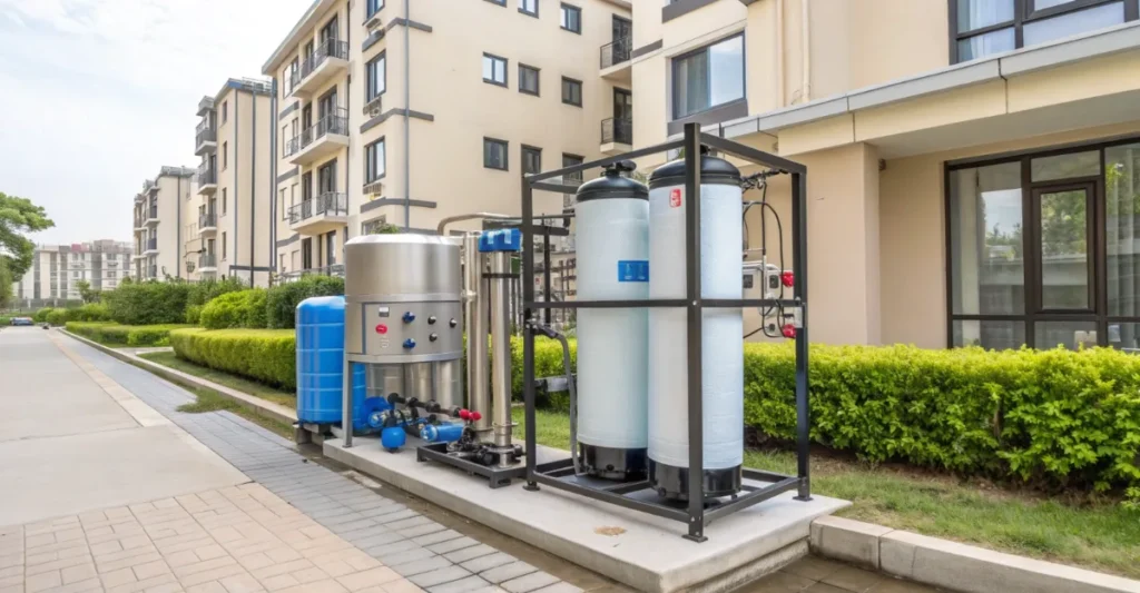 Hệ thống xử lý nước cấp cho chung cư