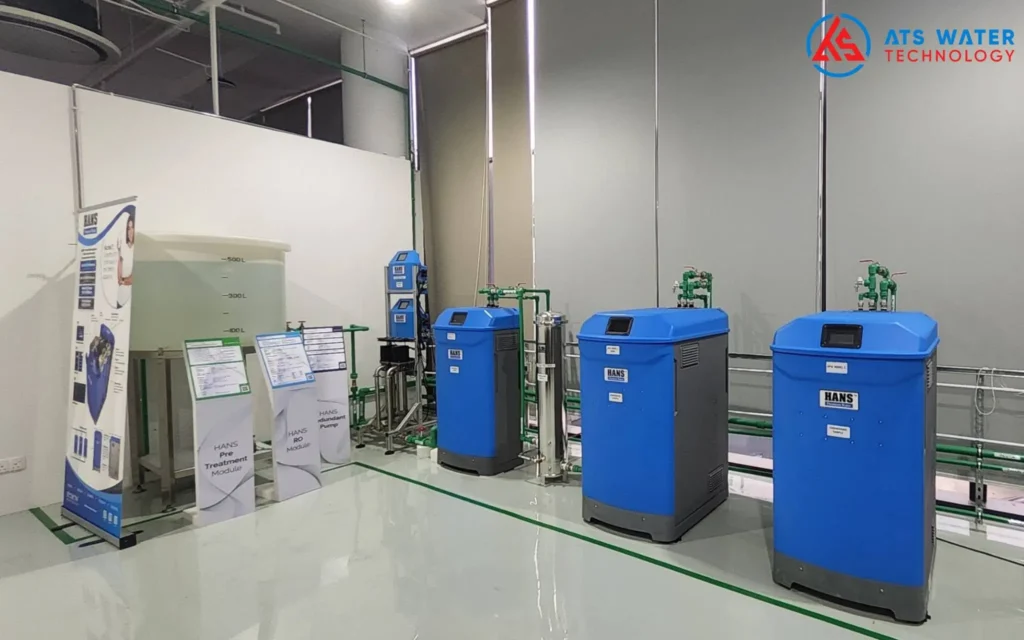 ATS Water Technology làm việc với các chuyên gia tại trụ sở của Renew Group - nhà sản xuất HANS™ Premium Water