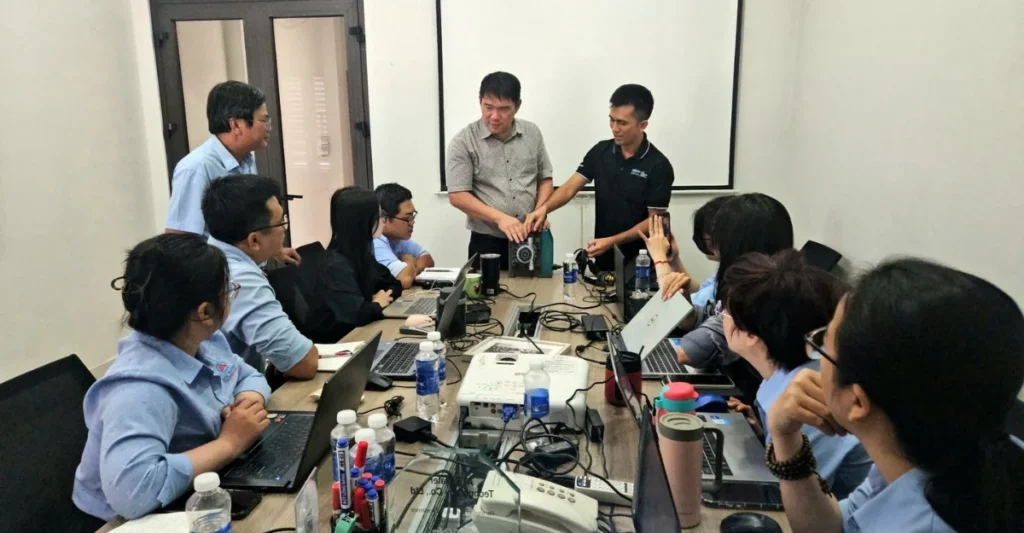 Chuyên gia từ Watson Marlow đào tạo kỹ thuật về bơm nhu động cho đội ngũ nhân viên ATS Water Technology