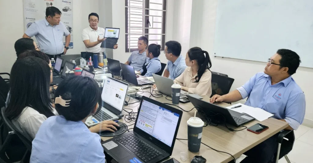 Chuyên gia từ Watson Marlow đào tạo kỹ thuật về bơm nhu động cho đội ngũ nhân viên ATS Water Technology