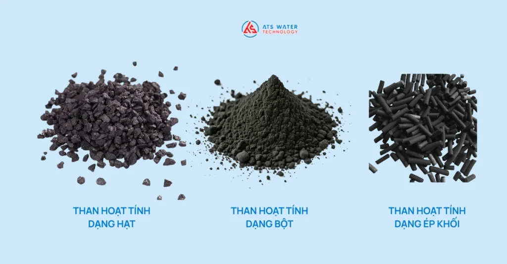 Các loại than hoạt tính để lọc nước phổ biến